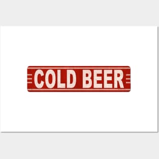 Cold Beer Posters and Art